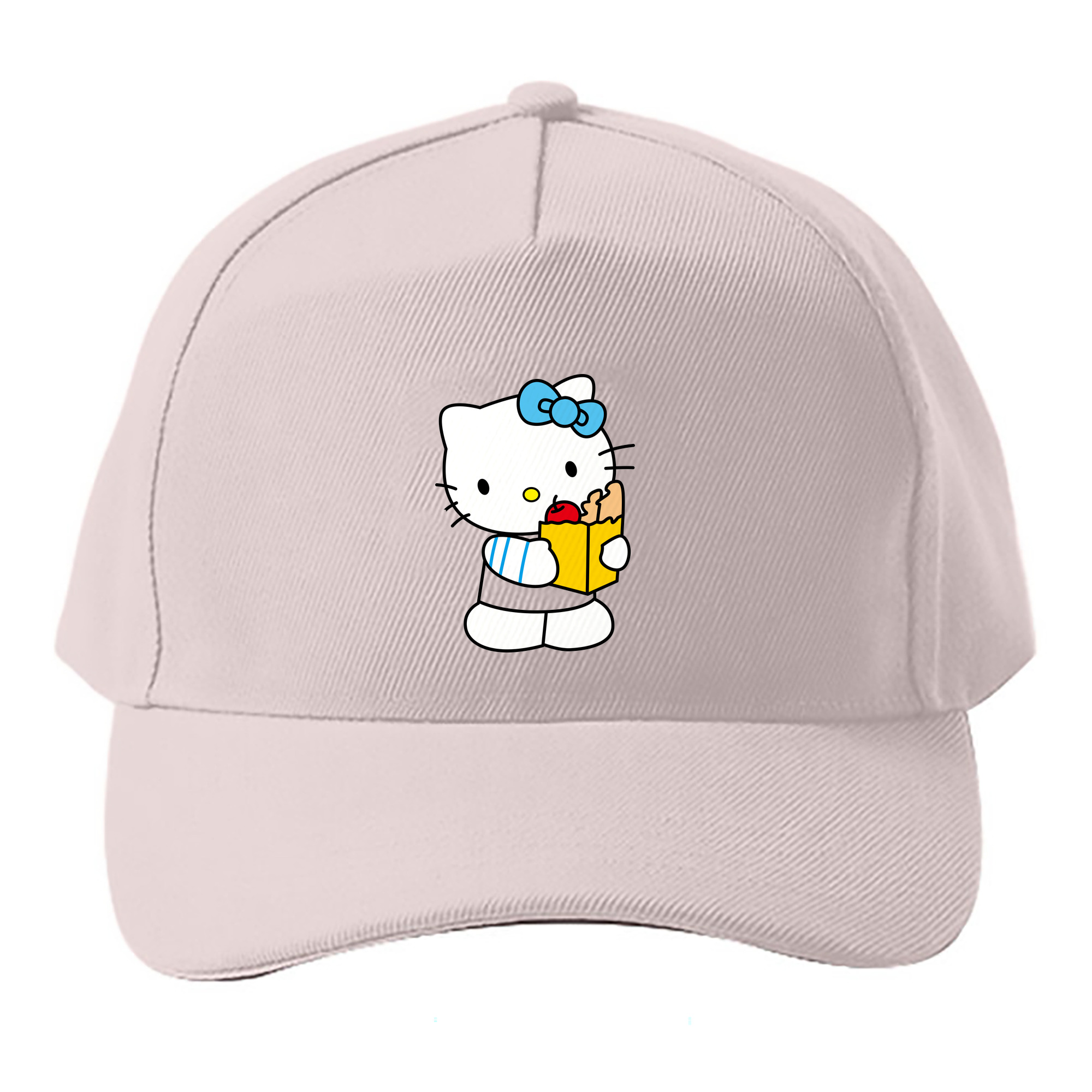 （画像用） Hello Kitty ハローキティ ベースボールキャップ 綿100％ 男女兼用 帽子 スポーツ